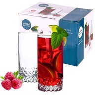 SET POHÁROV NA NÁPOJE NÁPOJE SET VYSOKÉ POHÁRE 300 ml 6 ks. SET POHÁROV NA NÁPOJE NÁPOJE SET VYSOKÉ POHÁRE 300 ml 6 ks.