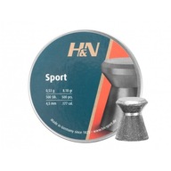 H&N Sport Glatt pelety 4,5 mm 500 ks