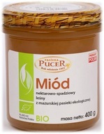 BIO lesný nektár a medovicový med 400 g (PUCER) PUCER BIO lesný nektár a medovicový med 400 g (PUCER) PUCER