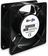 Guľový ventilátor 230V 120x120x38 mm TERMINAL HIT Guľový ventilátor 230V 120x120x38 mm TERMINAL HIT