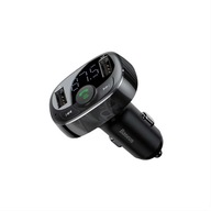 BASEUS Bluetooth MP3 FM vysielač s USB + USB 3,4A autonabíjačkou BASEUS Bluetooth MP3 FM vysielač s USB + USB 3,4A autonabíjačkou