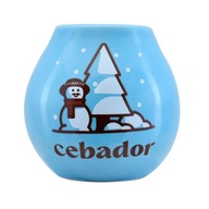 Yerba Mate pohár Matero Calabash Snowman 350 ml