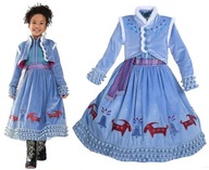 FROZEN 2 116-122 ANNA OUTFIT ŠATY FROZEN 2 116-122 ANNA OUTFIT ŠATY