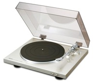 Gramofón Denon DP-300F 33 1/3 RPM 45 RPM Silver