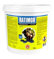 RATIMOR kocka 3 kg, prudký jed na MYŠI a potkany RATIMOR kocka 3 kg, prudký jed na MYŠI a potkany