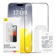 BASEUS PLNE TEPENÉ SKLO PRE APPLE iPhone 15 PRO SET BASEUS PLNE TEPENÉ SKLO PRE APPLE iPhone 15 PRO SET