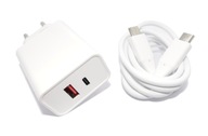 VÝKONNÁ NABÍJAČKA 3A 20W USB USB C PD 3.0 iPhone iPad SAMSUNG NOKIA SONY LG