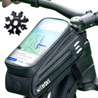 Pannier Armor Bag pre držiak rámu Vodotesné puzdro na telefón + kľúč Pannier Armor Bag pre držiak rámu Vodotesné puzdro na telefón + kľúč