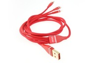 AMIO02178 MULTICABLE PRE TELEFÓN 3V1 LIGHTNING/USB C/MICRO USB 120CM 3.1A AMIO02178 MULTICABLE PRE TELEFÓN 3V1 LIGHTNING/USB C/MICRO USB 120CM 3.1A