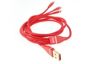 MULTICABLE PRE TELEFÓN 3V1 LIGHTNING/USB Sada káblov USB - USB typu C /