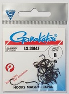Háčiky Gamakatsu LS-3614F č.8 - čierne Háčiky Gamakatsu LS-3614F č.8 - čierne