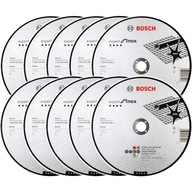 BOSCH SADA 10 KORUNDOVÝCH KOTOUČOV na rezanie INOX ocele 230/2,0 mm BOSCH SADA 10 KORUNDOVÝCH KOTOUČOV na rezanie INOX ocele 230/2,0 mm