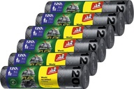 JAN NIEZBĘDNY MAGNUM Vrecia na odpadky 120L 6 x 8 ks JAN NIEZBĘDNY MAGNUM Vrecia na odpadky 120L 6 x 8 ks