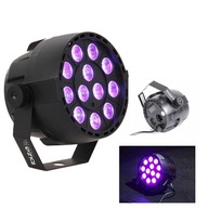 LED PAR ULTRAFIOLET DMX 512 zábleskový reflektor