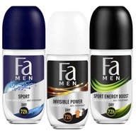 Fa Men Roll-on deodorant Mix Set 50ml x3
