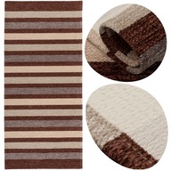 Runner Carpet, pruhovaný koberec do kuchynskej haly, 65x160 cm, EGYPT, mäkký Runner Carpet, pruhovaný koberec do kuchynskej haly, 65x160 cm, EGYPT, mäkký