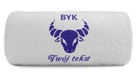 Osuška DARČEK znamenie zverokruhu Býk + TEXT 70x140