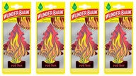 VÔŇA WUNDER BAUM VIANOČNÝ STROMČEK S VÔŇOU Red Hot VÔŇA WUNDER BAUM VIANOČNÝ STROMČEK S VÔŇOU Red Hot