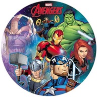 AVENGERS marvel oblátka, jedlá ozdoba TORTY AVENGERS marvel oblátka, jedlá ozdoba TORTY