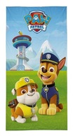 Detská osuška 70x140 Paw Patrol zelená modrá bavlna Detská osuška 70x140 Paw Patrol zelená modrá bavlna