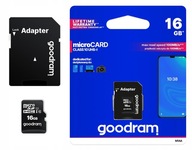 Pamäťová karta GOODRAM 16GB pre ORLLO Xpro TOUCH