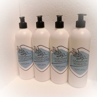 Dávkovacie fľaštičky na etikety šampónových kondicionérov