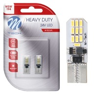 W5W T10 LED ŽIAROVKA 24V CANBUS BIELA 2KS W5W T10 LED ŽIAROVKA 24V CANBUS BIELA 2KS