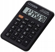 Citizen Pocket Calculator LC210NR jednoduchá stredoškolská skúška Citizen Pocket Calculator LC210NR jednoduchá stredoškolská skúška