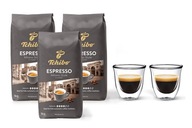 Tchibo Milano zrnková káva 3kg + termo poháre na espresso Tchibo Milano zrnková káva 3kg + termo poháre na espresso