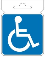 NÁLEPKA NA AUTO SAMOLEPIACA NÁLEPKA ZABLOKOVACIA MODRÁ 7 x 7cm NÁLEPKA NA AUTO SAMOLEPIACA NÁLEPKA ZABLOKOVACIA MODRÁ 7 x 7cm