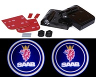 Bezdrôtové LED projektory na dvere s logom SAAB Bezdrôtové LED projektory na dvere s logom SAAB