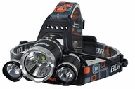VÝKONNÁ 3X LED HLAVOVÁ LAMPA CREE T6 DO AKUMULÁTOROVEJ HLAVY VÝKONNÁ 3X LED HLAVOVÁ LAMPA CREE T6 DO AKUMULÁTOROVEJ HLAVY