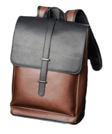 ELEGANTNÝ KVALITNÝ BATOH DO PRÁCE PÁNSKY LAPTOP ČIERNE HNEDÝ VYPTUŽENÝ ELEGANTNÝ KVALITNÝ BATOH DO PRÁCE PÁNSKY LAPTOP ČIERNE HNEDÝ VYPTUŽENÝ