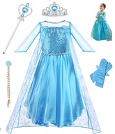 FROZEN ELSA FROZEN ŠATY 2-3L E1 + SET FROZEN ELSA FROZEN ŠATY 2-3L E1 + SET