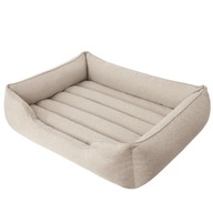 Neozvučená posteľ Beige XL pohovka 85x65cm Neozvučená posteľ Beige XL pohovka 85x65cm