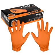 RUKAVICE NITRILOVÉ, ORANŽOVÉ, 50 KUSOV, M RUKAVICE NITRILOVÉ, ORANŽOVÉ, 50 KUSOV, M
