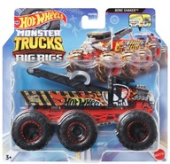 BONE SHAKER Big Rigs 3 nápravy Hot Wheels Nákladné autá Monster Trucks 1:64 BONE SHAKER Big Rigs 3 nápravy Hot Wheels Nákladné autá Monster Trucks 1:64