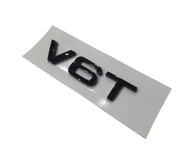 Emblém V6 T pre Audi Black Glossy Emblém V6 T pre Audi Black Glossy
