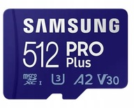 Micro SD pamäťová karta 512 GB Samsung PRO+ (2021) Micro SD pamäťová karta 512 GB Samsung PRO+ (2021)