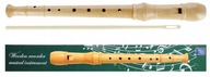DREVENÁ školská zobcová flauta, NAJLEPŠIA NA UČENIE
