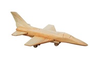 MODEL LIETADLA drevená vojenská stíhačka F-16