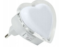 Zásuvné svietidlo do kontaktnej objímky HEART 0,3W LED