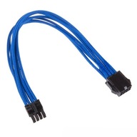 Gelid PCI-E 6+2pin predlžovací kábel 30cm modrý Gelid PCI-E 6+2pin predlžovací kábel 30cm modrý