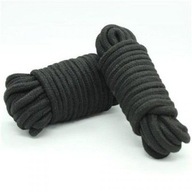 Viazanie - BAVLNENÉ ROPE 10MBLACK Viazanie - BAVLNENÉ ROPE 10MBLACK