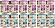 12x400g COUNTRY FARM Krmivo pre psov pre šteňatá, mokré, MIX CHUTÍ
