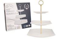 VZOR PORCELÁNU 3 RAD, BIELA Izabella, 26 cm VZOR PORCELÁNU 3 RAD, BIELA Izabella, 26 cm