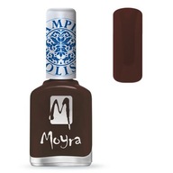 Moyra Razítkovací lak 13 Dark Brown 12 ml Moyra Razítkovací lak 13 Dark Brown 12 ml