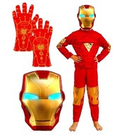 Kostým IRON MAN MASK GLOVE LED S Kostým IRON MAN MASK GLOVE LED S