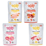 Tuf Tuf mokré krmivo pre psov, mix príchutí, vrecúško 40x100g Tuf Tuf mokré krmivo pre psov, mix príchutí, vrecúško 40x100g