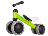 Precvičte si Green ECOTOYS mini balančný bicykel
